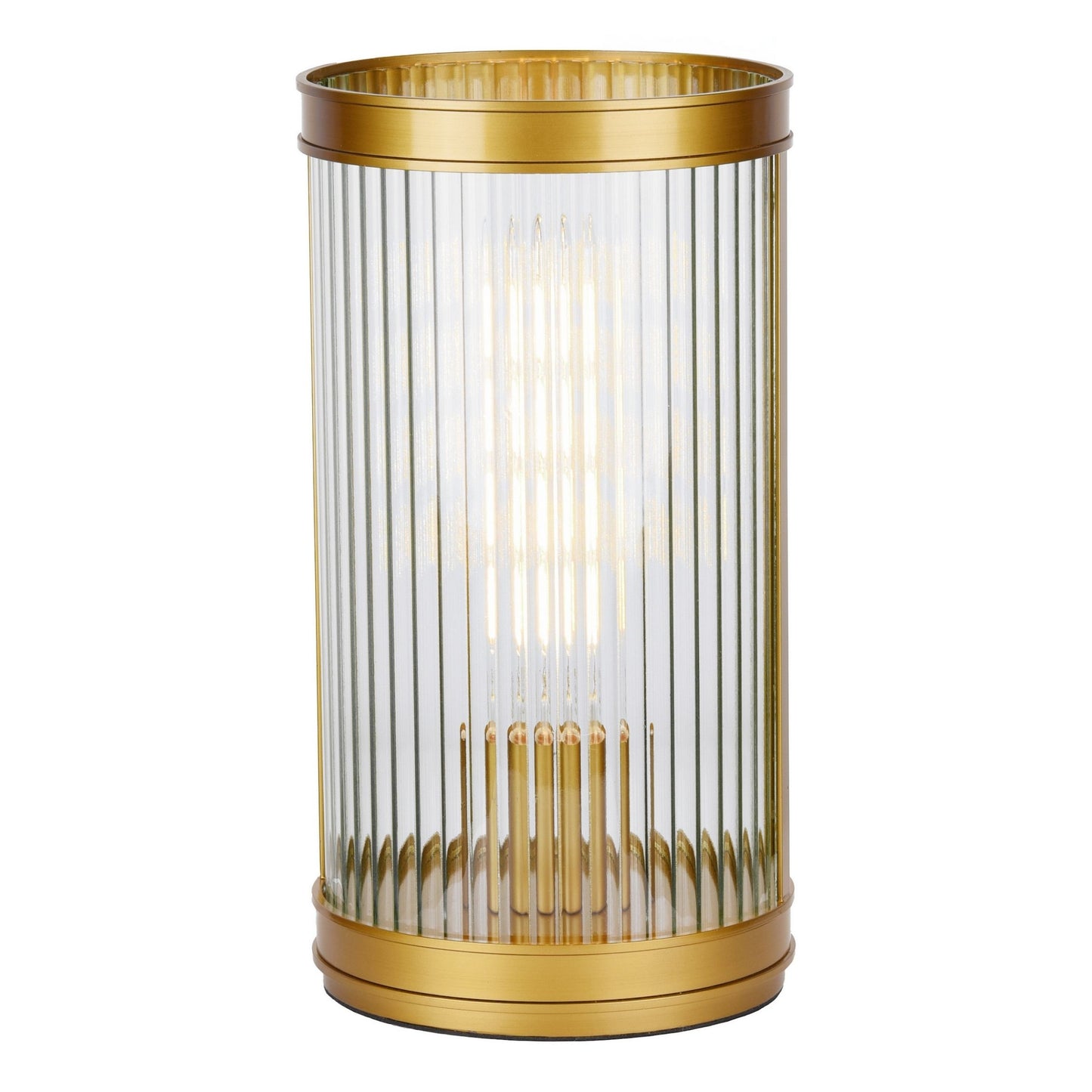 Bianka Bronze & Glass Table Lamp