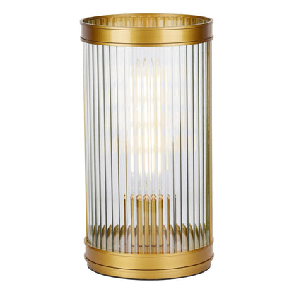 Bianka Bronze & Glass Table Lamp