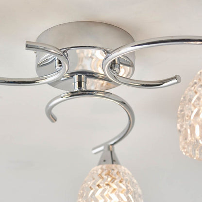 Boyer 3 Light Semi-Flush Ceiling Light