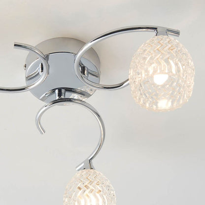 Boyer 3 Light Semi-Flush Ceiling Light