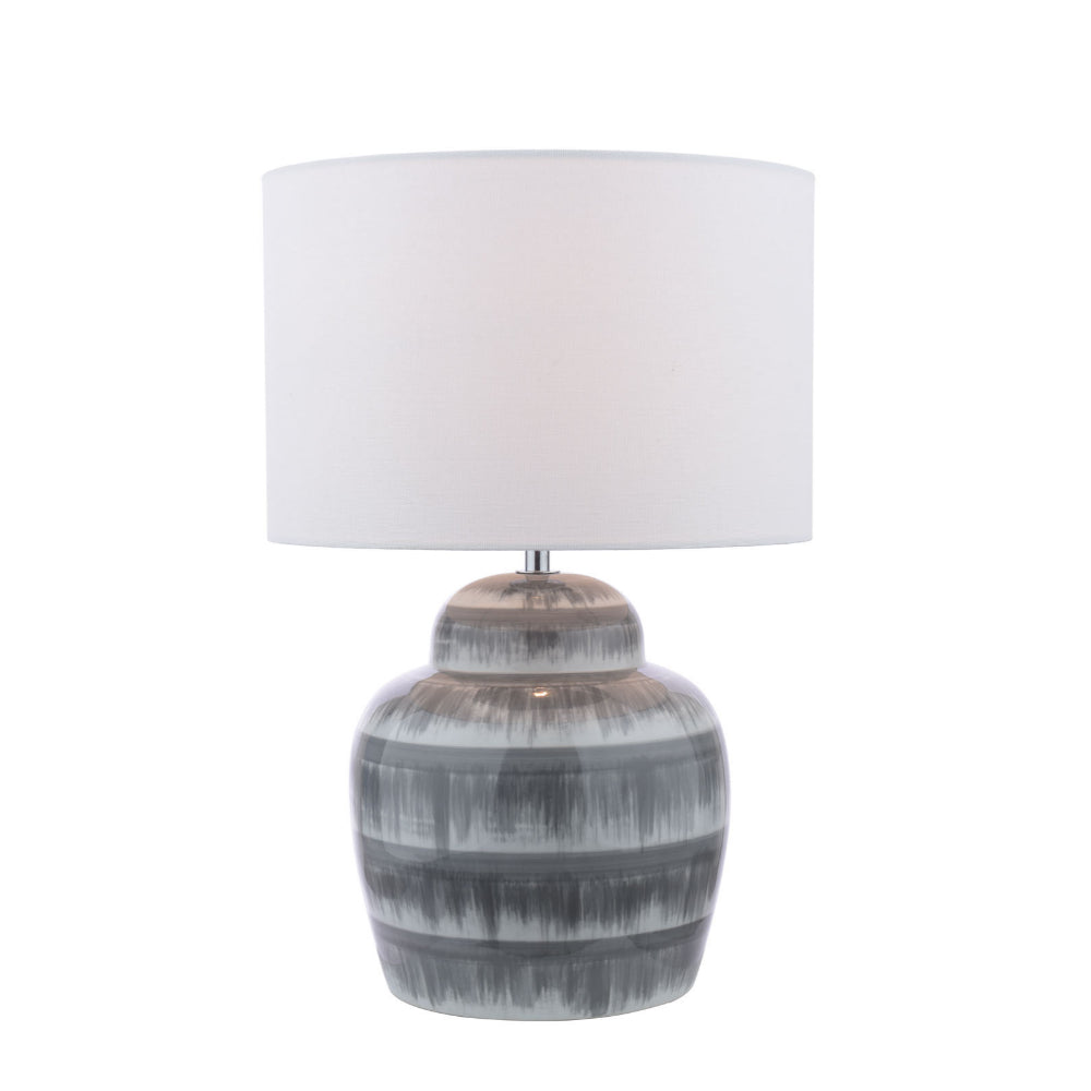 Brenna Grey Table Lamp