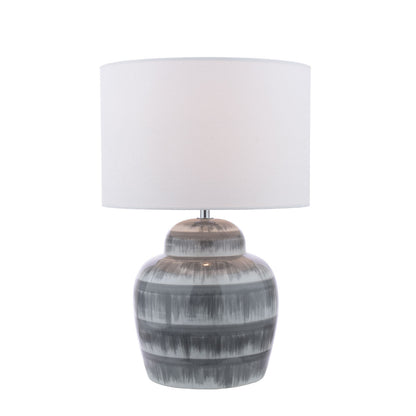 Brenna Grey Table Lamp