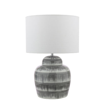 Brenna Grey Table Lamp