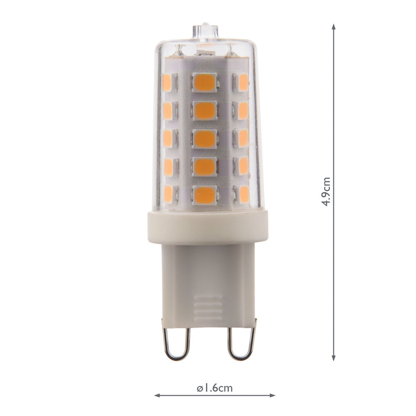 G9 3.5w Dimmable LED Light Bulb Warm White