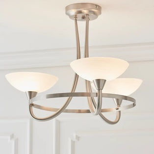 Cagney 3 Light - Satin Chrome