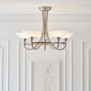 Cagney 5 Light - Satin Chrome