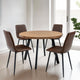 Verona 4 Seater 1.1m Round Dining Set