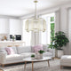 Giovanna 5 Light Gold Ceiling Pendant