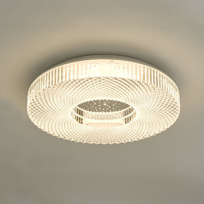 Cimona Medium Acrylic LED Flush Ceiling Light