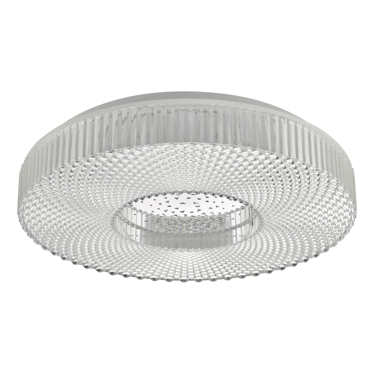 Cimona Medium Acrylic LED Flush Ceiling Light