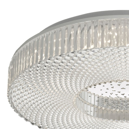 Cimona Medium Acrylic LED Flush Ceiling Light