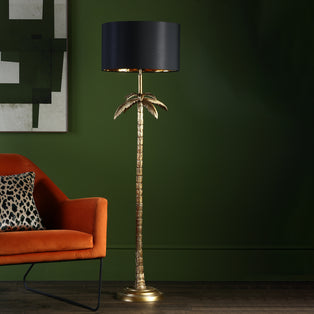 Coco Floor Lamp Antique Gold