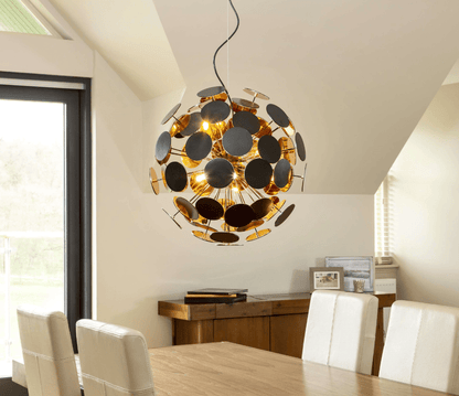 Copperhead 6 Light Sputnik Ceiling Light Copper