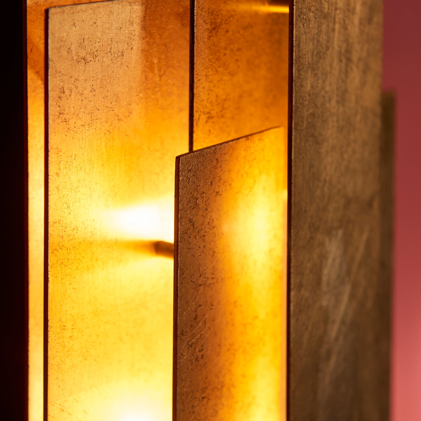 2 Light Wall Light 2 PACK Gold