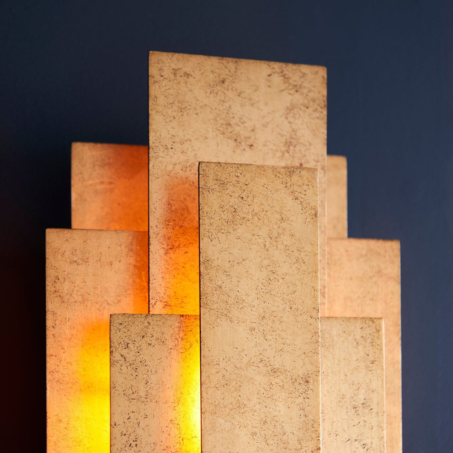 2 Light Wall Light 2 PACK Gold