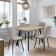 Como 1.2m 4 Seater Dining Set