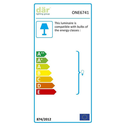 Onedin 2 Light Picture Light Satin Brass