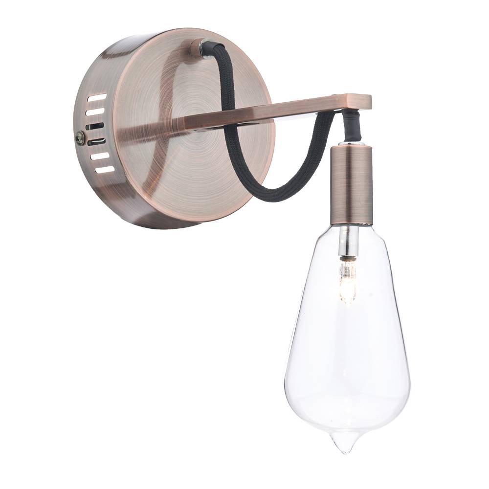 Scroll Wall Light Copper