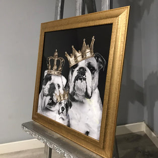 Bulldog Framed Wall Art