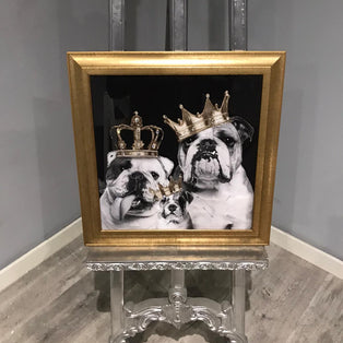 Bulldog Framed Wall Art