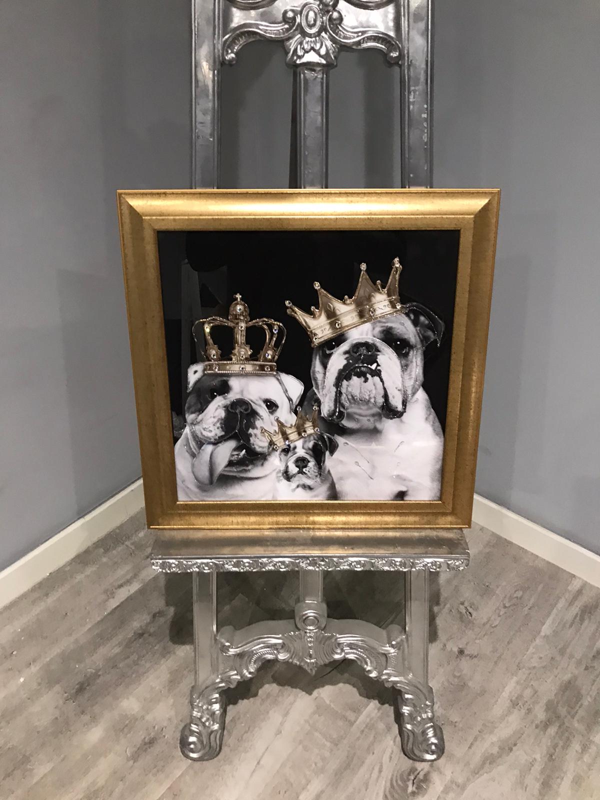 Bulldog Framed Wall Art