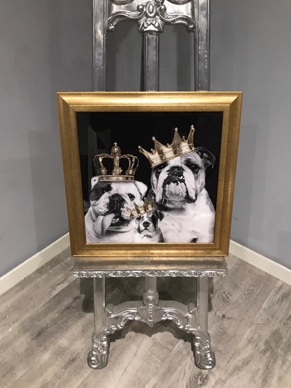 Bulldog Framed Wall Art