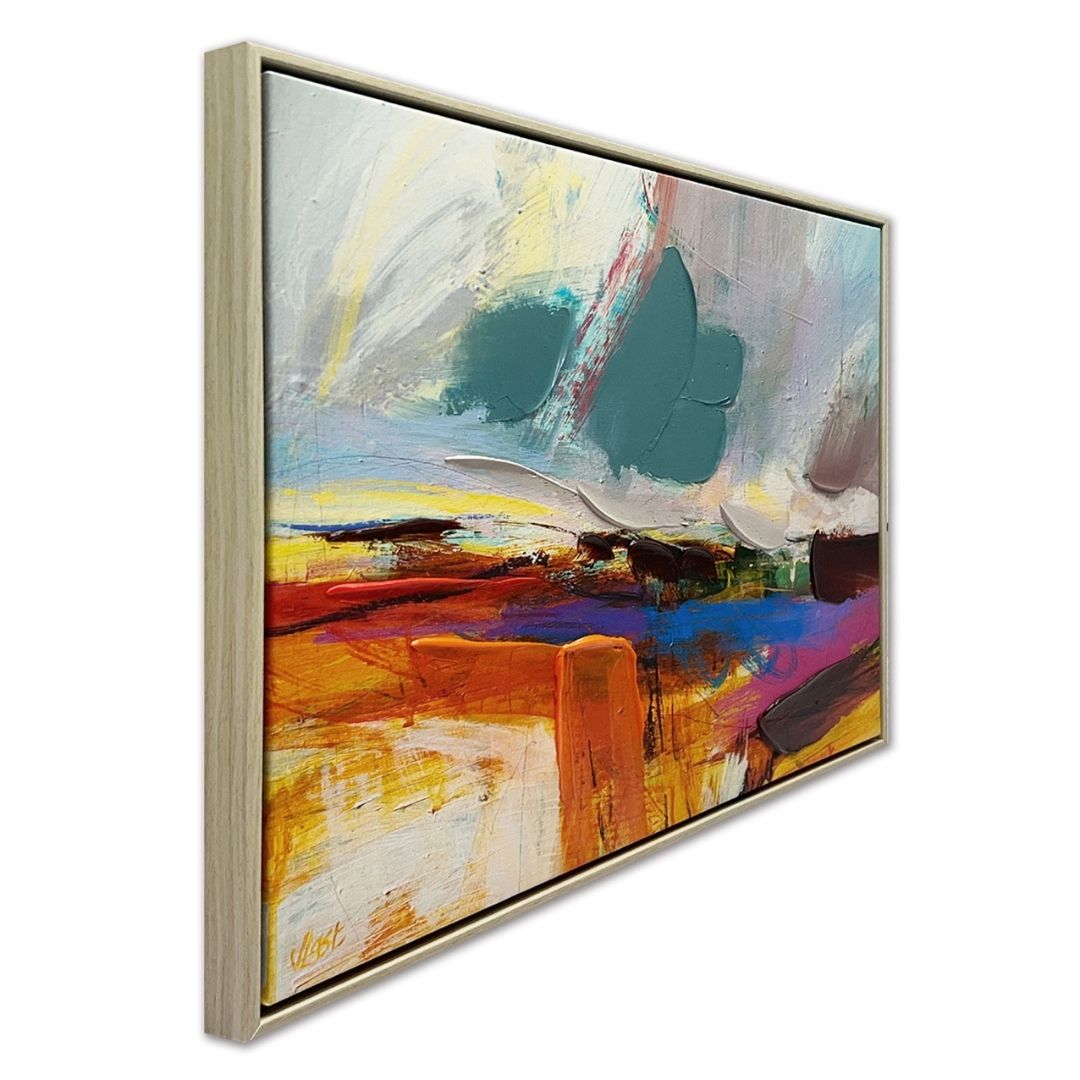 Summer Morning Framed Canvas Wall Art 40x50