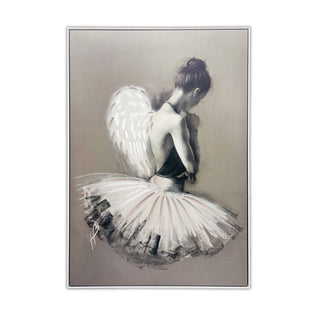 Angel Wings II Framed Canvas Wall Art 70x100