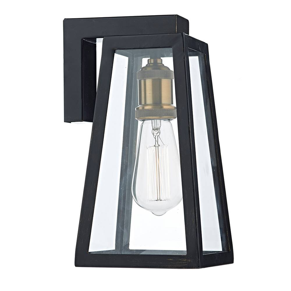 Duval Outdoor Wall Lantern Light Black