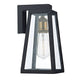 Duval Outdoor Wall Lantern Light Black