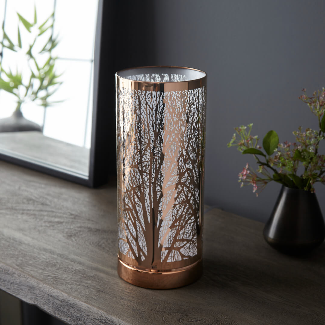 Mason Copper Touch Table Lamp