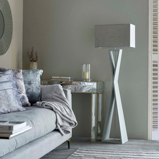 Kaden Floor Lamp Grey