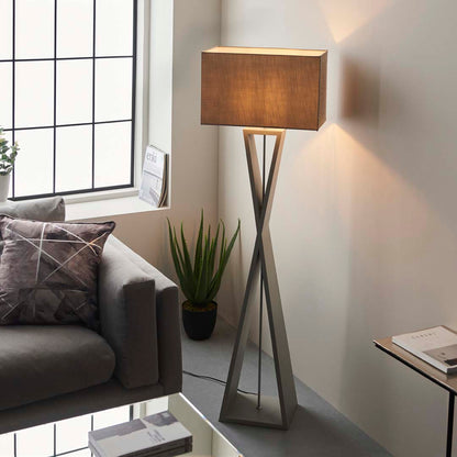 Kaden Floor Lamp Grey