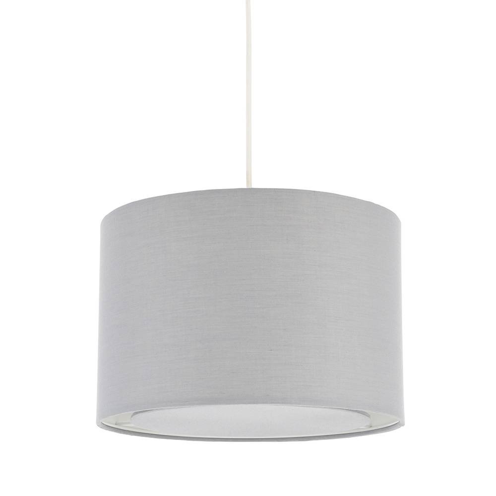 Kentaro Small Pendant Light Shade Dove Grey