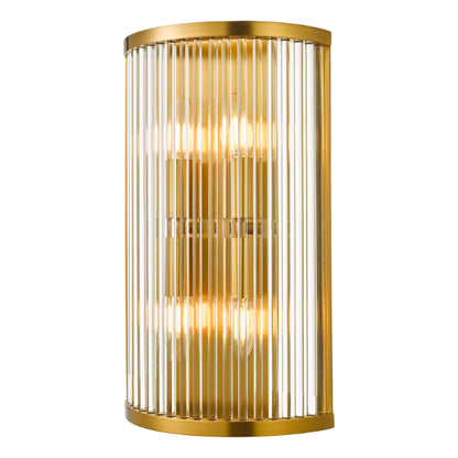 Eleanor Antique Brass Wall Light