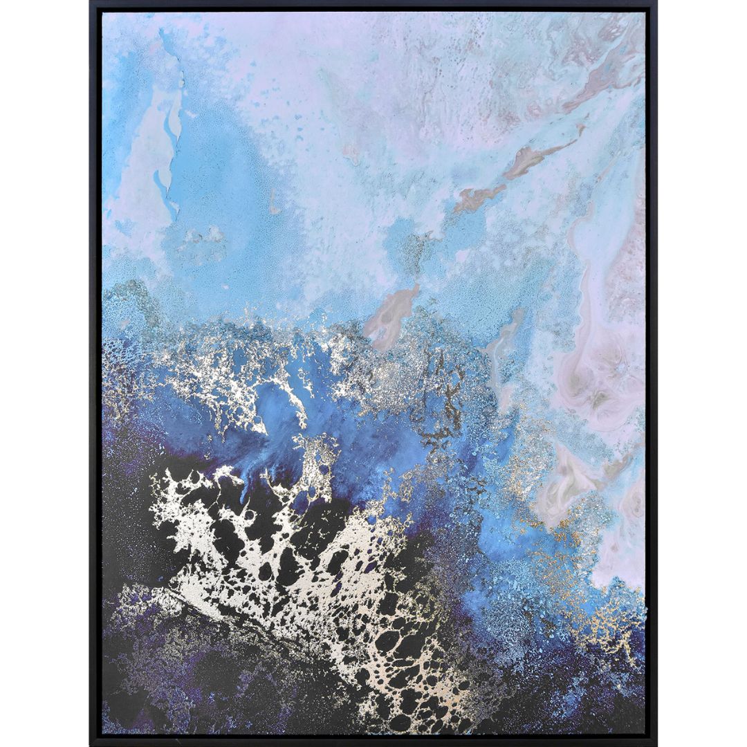 Reef Drifter Framed Canvas