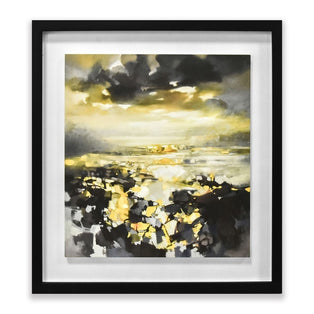 Yellow Matter Framed Wall Art 40x40