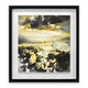 Yellow Matter Framed Wall Art 40x40