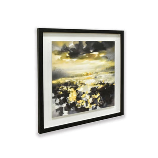 Yellow Matter Framed Wall Art 40x40