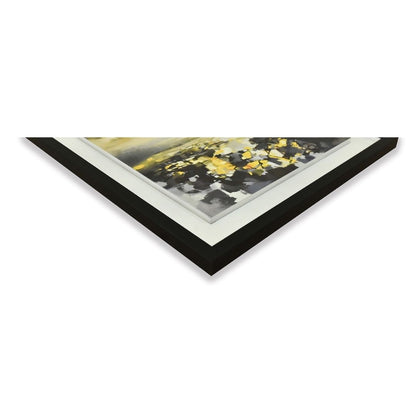 Yellow Matter Framed Wall Art 40x40