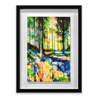 Little Staple Edge Wood Framed Wall Art 30x40