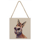 Doreen the Donkey Small Wooden Hanging Block