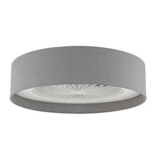Fan Grey LED Flush