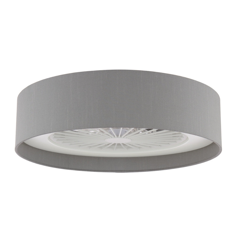 Fan Grey LED Flush