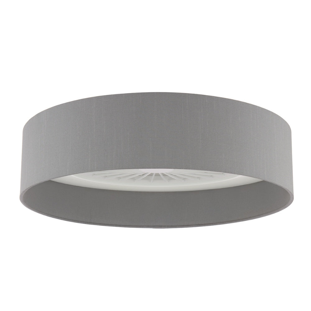 Fan Grey LED Flush