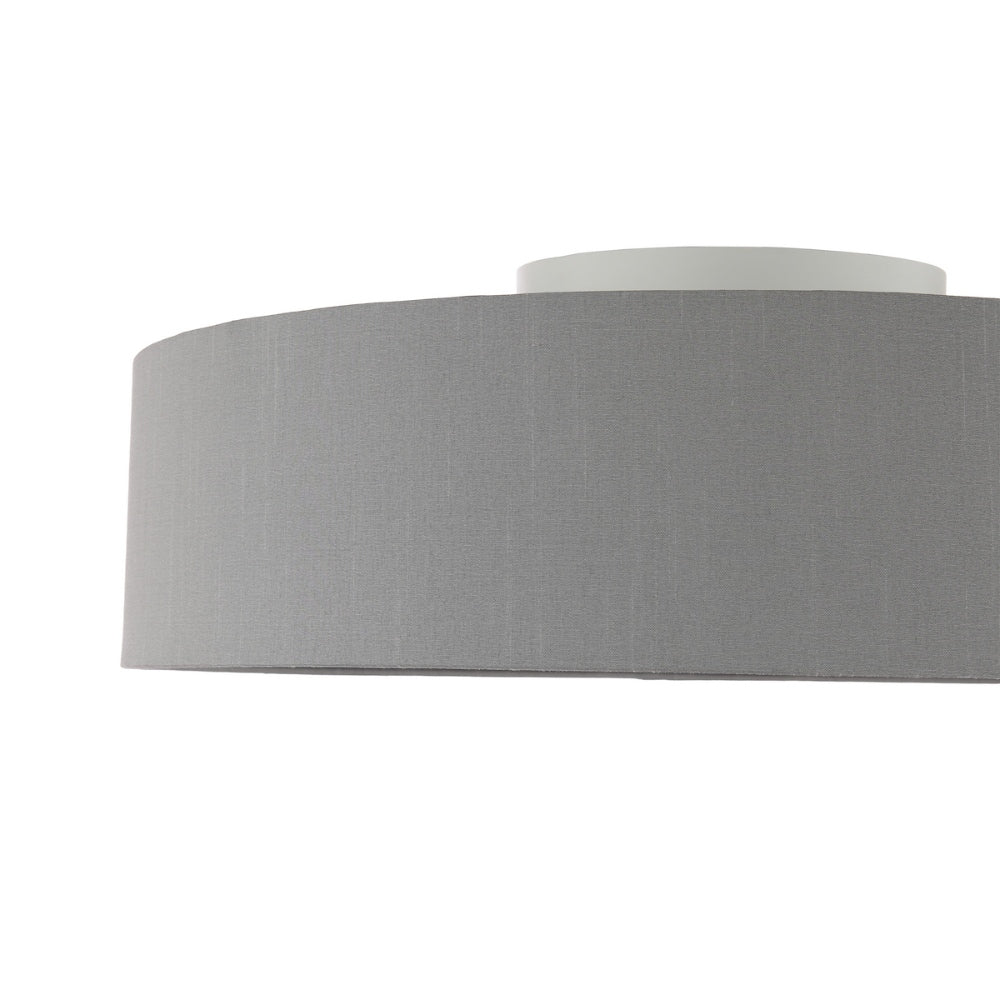 Fan Grey LED Flush