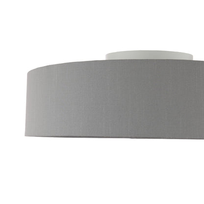 Fan Grey LED Flush
