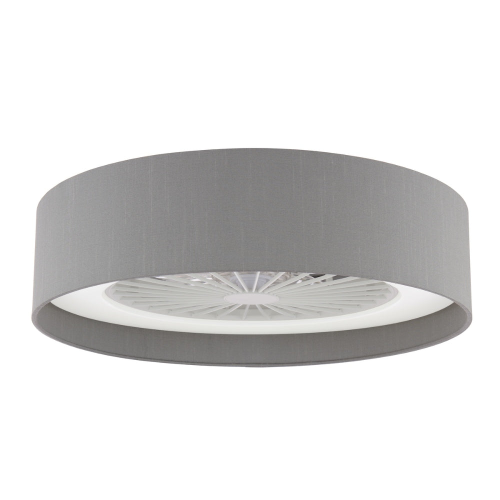 Fan Grey LED Flush