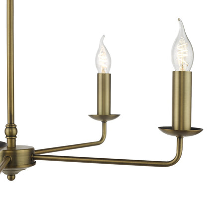 Favian 5-Light Matte Bronze Chandelier