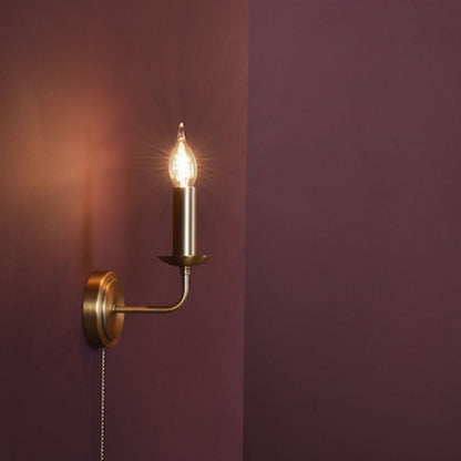 Favian Matte Bronze Wall Light
